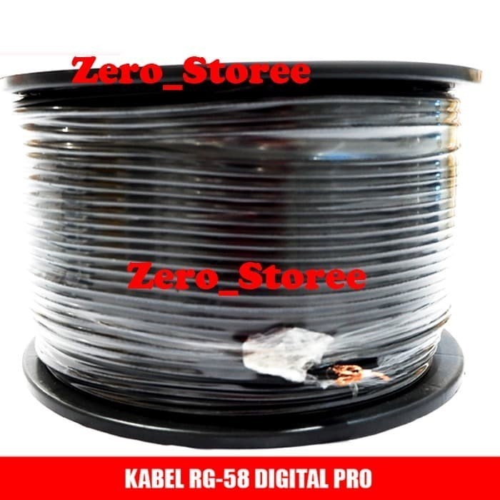 1 Roll Kabel Digital Pro RG58 50 Ohm DigitalPro RG-58 rg 58 bkn belden