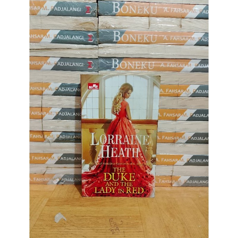 BUKU ORIGINAL - LORRAINE HEATH THE DUKE AND THE LADY IN RED