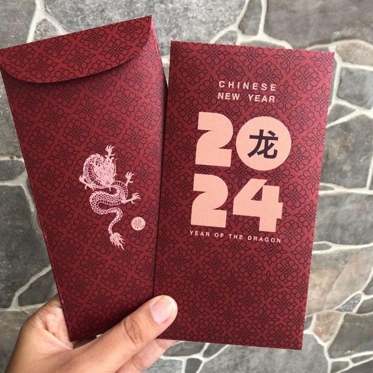 

Super Sale" 6 PCS ANGPAO IMLEK 2024 SHIO NAGA Angpau Chinese New Year Sincia Angpao Dragon ||
