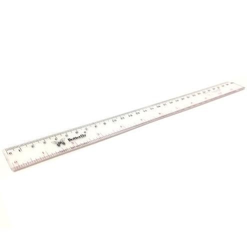 

SERENTAK RULER BUTTERFLY 30CM / PENGGARIS PLASTIK BUTTERFLY [12PCS]