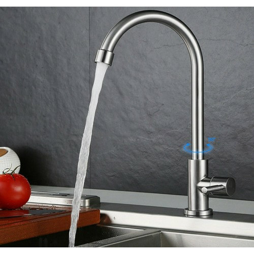 kran sink tanam meja stainless/kran kitchen sink/kran dapur model toto