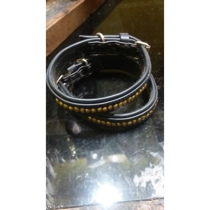 [NEW OPENING] PROMO Tali Tambang Anjing / Kalung Anjing Kulit Kalung Anjing Pemburu Stainless