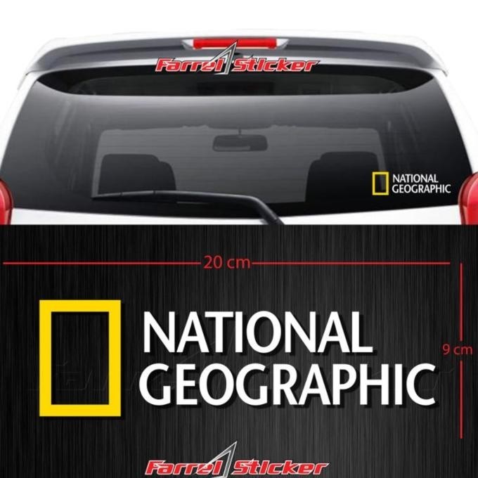 

Berkualitas! stiker jip sticker national geographic 20 cm !!