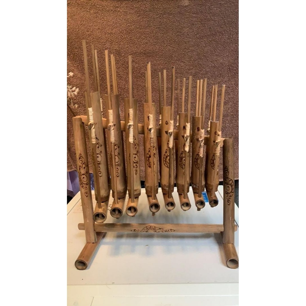 Angklung - Angklung 1 Oktaf Mini Untuk Anak Tk Atau Sd