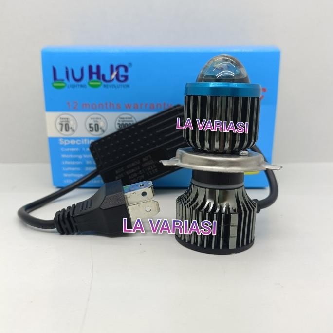 Lampu led h4 laser BHOLAM H4 MOTOR MOBIL LED LASER MEREK HJG TERBARU