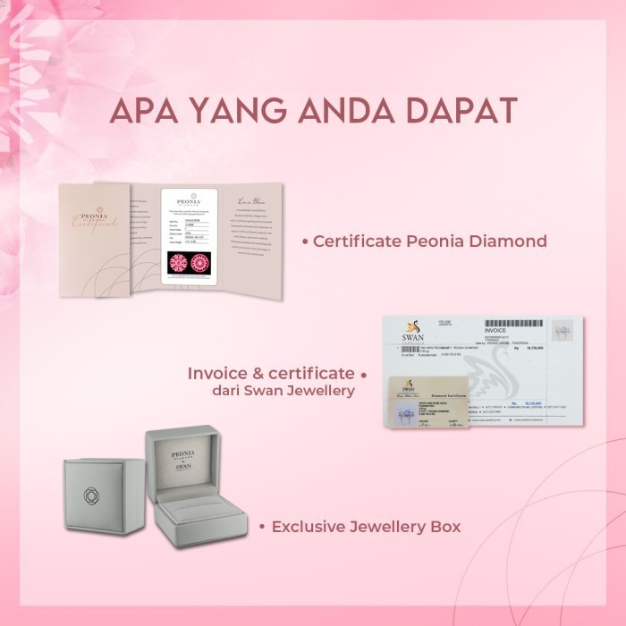 Cincin - Cincin Berlian Pria Peonia 0.5 Sertifikat Gia Fmr1201086 By Swan Jwl