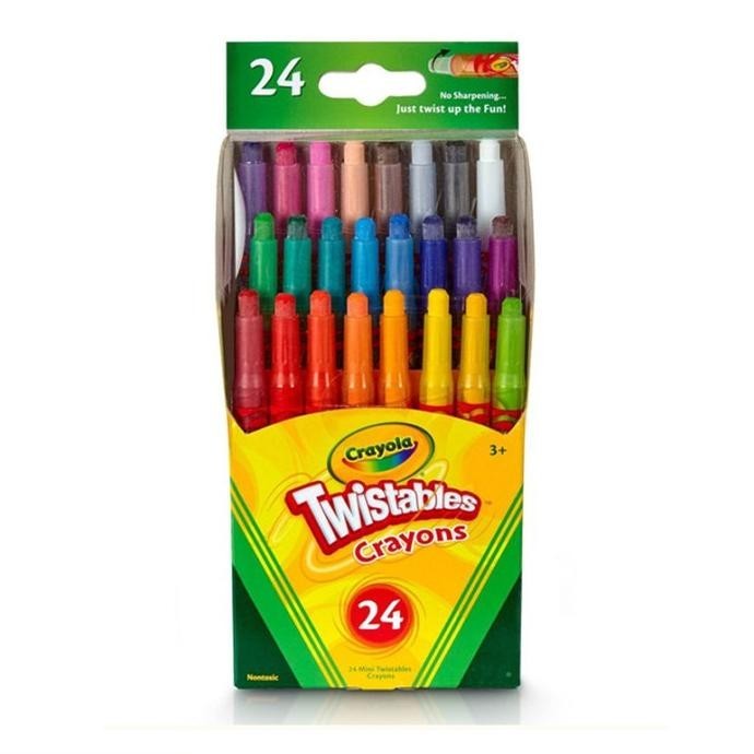 

Crayola Twistables Crayons 8 Colors Krayon Anak NonToxic TP