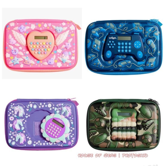 

Smiggle Calculator Times Hardtop Pencil Case - Tempat Pensil Smiggle