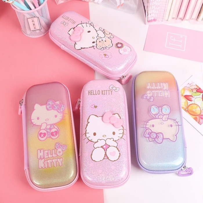 

Pencil Case Hello Kitty Eva Case / Kotak Pensil Hello Kitty Bahan Eva