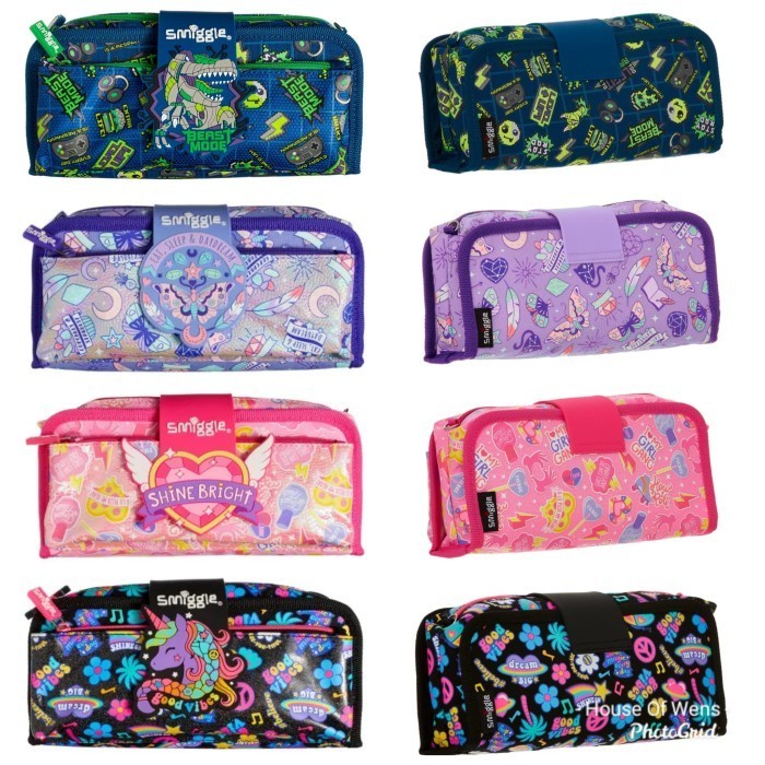 

Smiggle Express Scented Badge Utility Pencil Case - Tempat Pensil