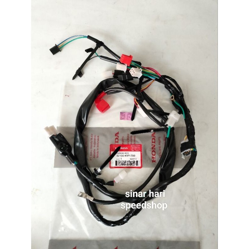 KABEL BODY ASSY (KVY) HONDA ORIGINAL BEAT KARBU+SCOOPY KARBU+SPACY KARBU