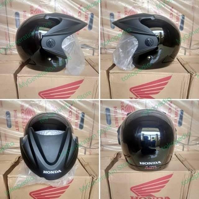 Helm - Helm Half Face Honda Pcx Original