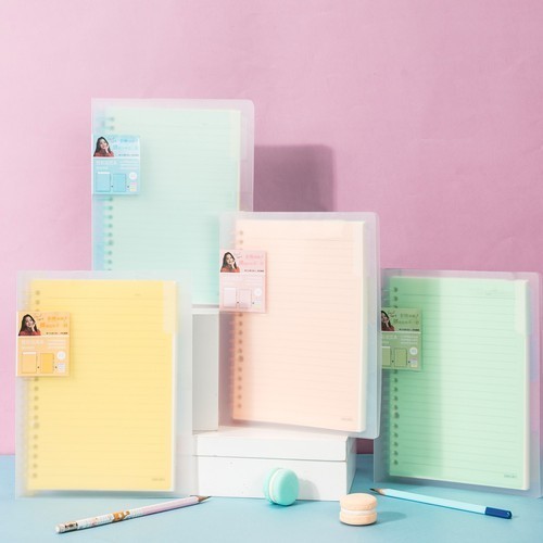 

PROMO Deli File Binder QH - A5 60 Lembar / Loose Leaf Buku Binder Transparan