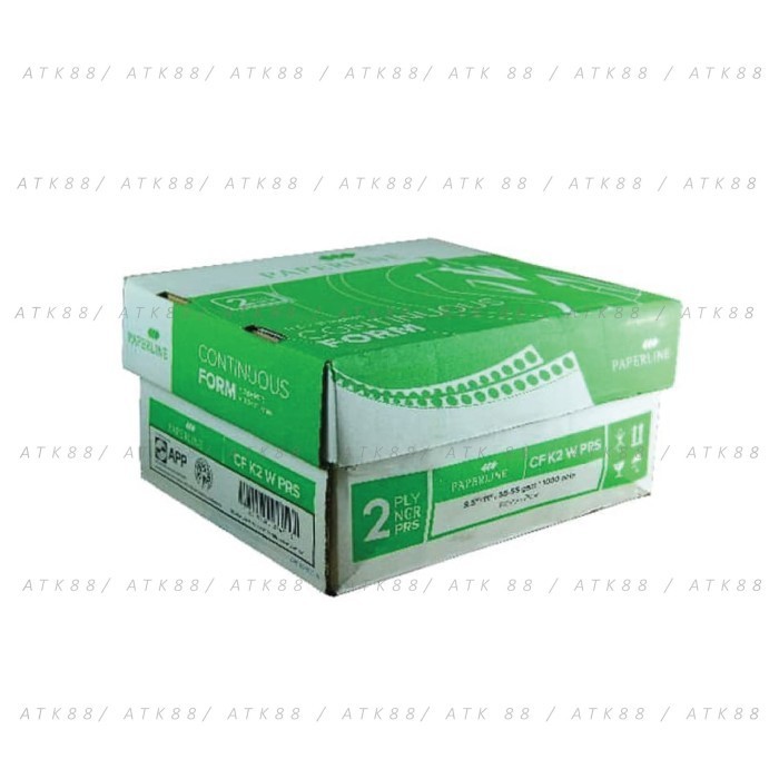 

HRG DISKON Continuous Form Paperline 2 Ply Warna 9 1/2 x 11 in (K2 W PRS)