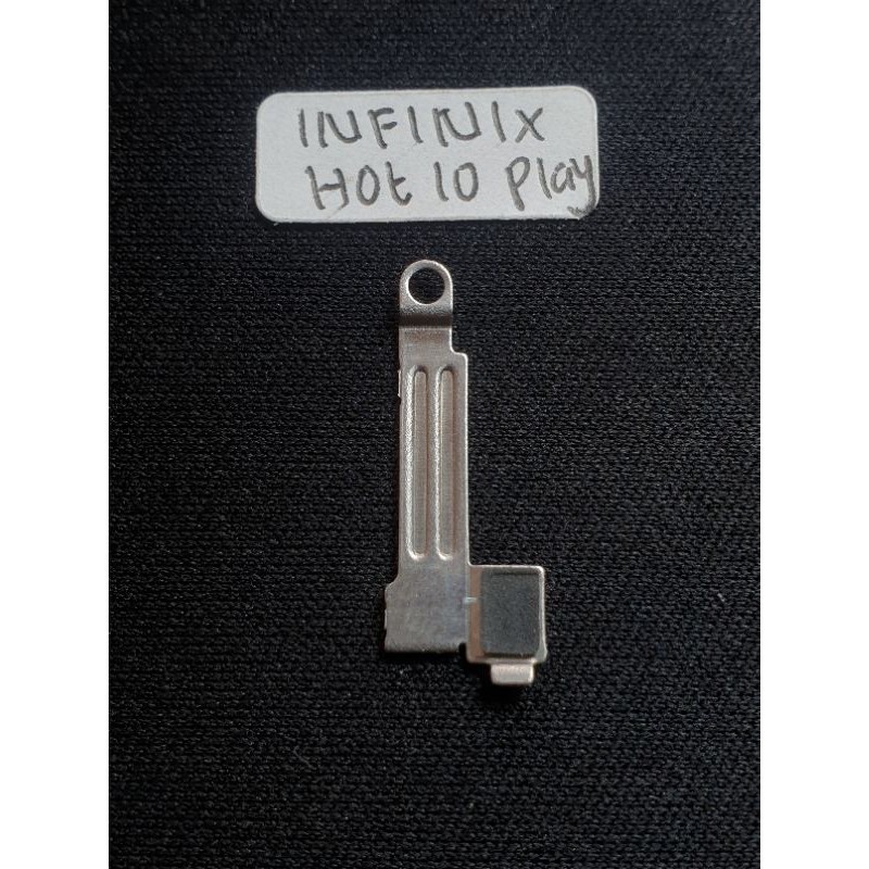 plat penutup soket lcd Infinix Hot 10 Play original copotan
