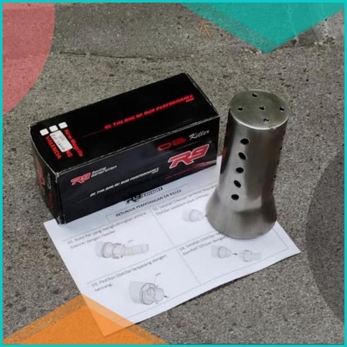DB KILLER R9 H2 SS GP SS PEREDAM SUARA KNALPOT R9 NEW H2 SS GP SS 16no