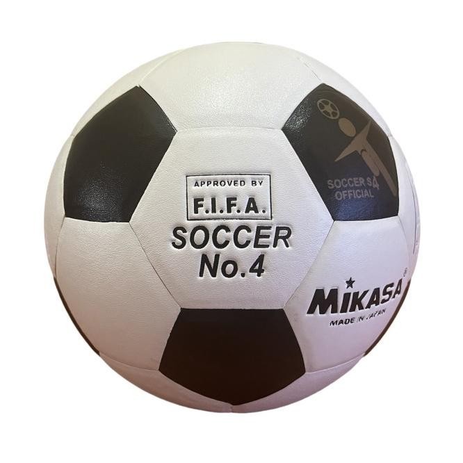 Bola Kaki / Sepak Bola Size 4 / No 4 Mikasa Press Model Segi Lima | Tokosaffaa