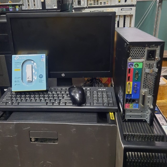 READY komputer full set pc acer core i5 2400 4gb 500gb+lcd 19wide+wifi