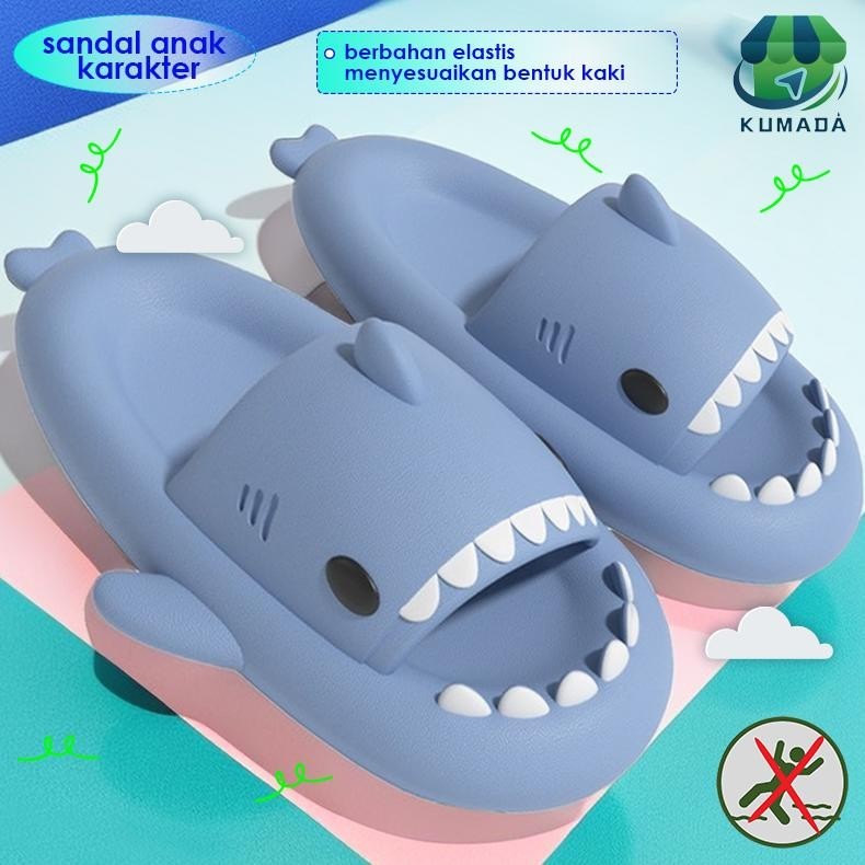 PROMO sandal anak/sendal hiu anak/sendal hiu anak perempuan/sendal hiu anak kecil MURAH