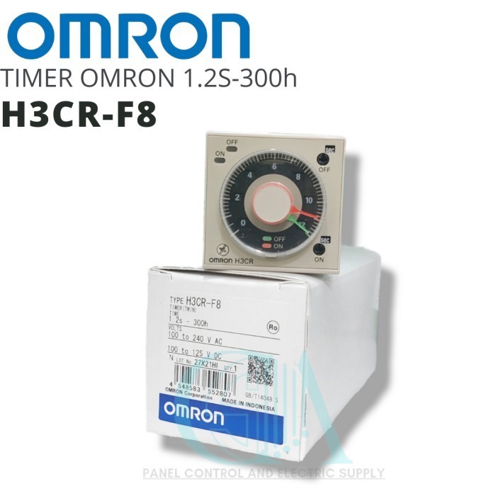 READY TIMER H3CR F8 TIMER OMRON H3CRF8 2. JARUM H3CR F8