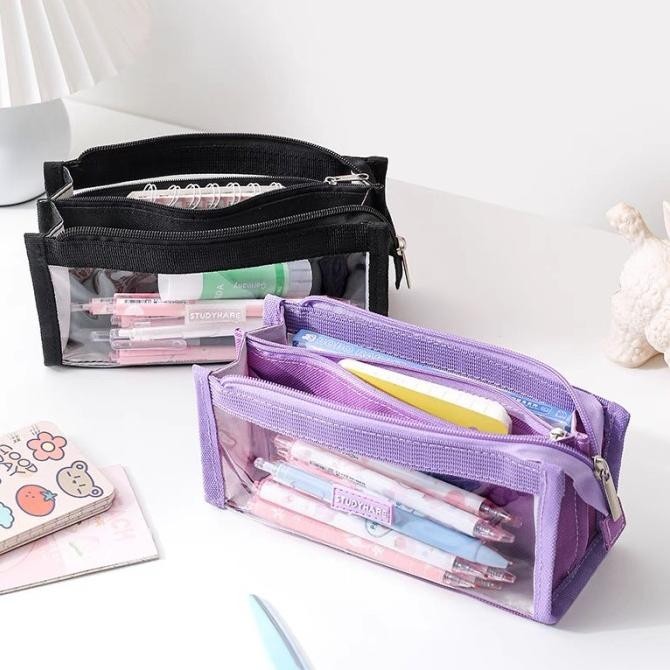 

Rhs Opiobags Tempat Pencil 6 Lapis Kapasitas Besar Pouch Transparan Dcw 81
