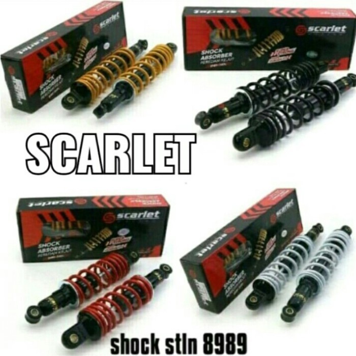 SHOCKBREAKER SHOCK ABSORBER BLKG 340/360 MM ORIGINAL SCARLET SERI 8989