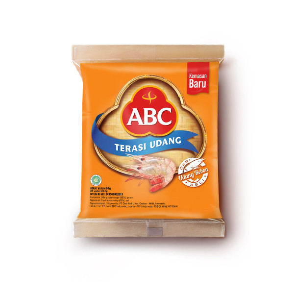 

ABC TERASI UDANG 20 PCS X 3.8 GR