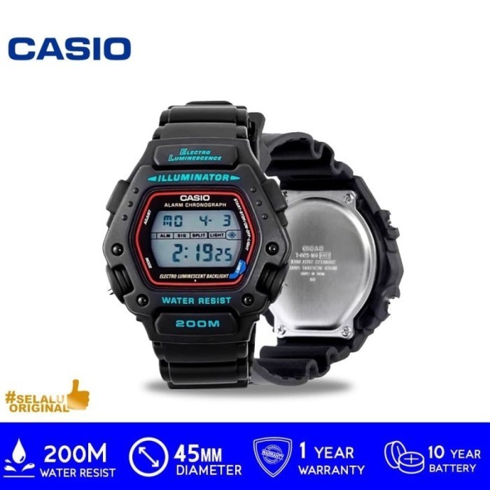 Casio Jam Tangan Digital Dw-290-1Vs / Dw-290 / Dw290 Original