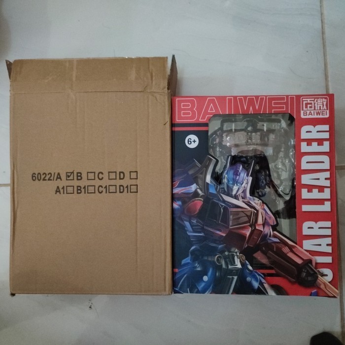 Transformers Baiwei Star Leader KO Optimus Prime SS05