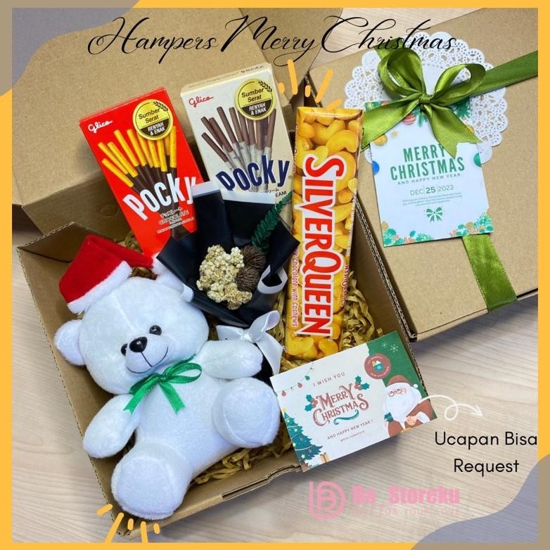 

Flash Sale Hampers Merry Christmas Boneka Coklat Pocky Spesial Tahun Baru / Kado Natal Coklat Pocky Boneka Santa / Kado Tahun Baru Hampers Boneka Santa Coklat Cod