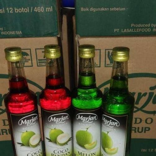 

Sirup Marjan Cocopandan & Melon Aneka Rasa [460 Ml / 12 Botol ]