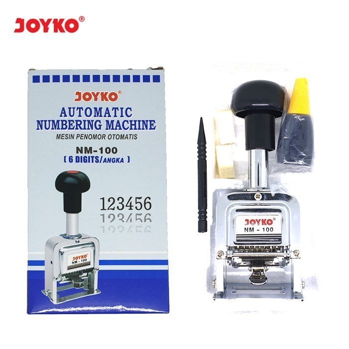 

BRG BARU Joyko Numbering Machine NM-100 Numerator Angka Otomatis 6 Digits Murah