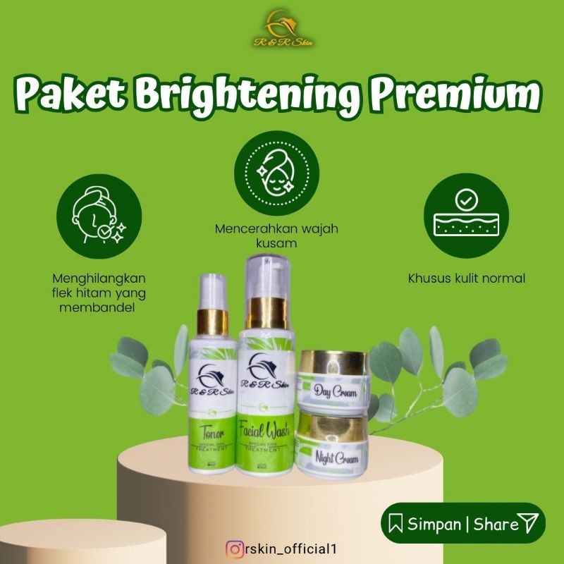 RSKIN PAKET BRIGHTENING PREMIUM