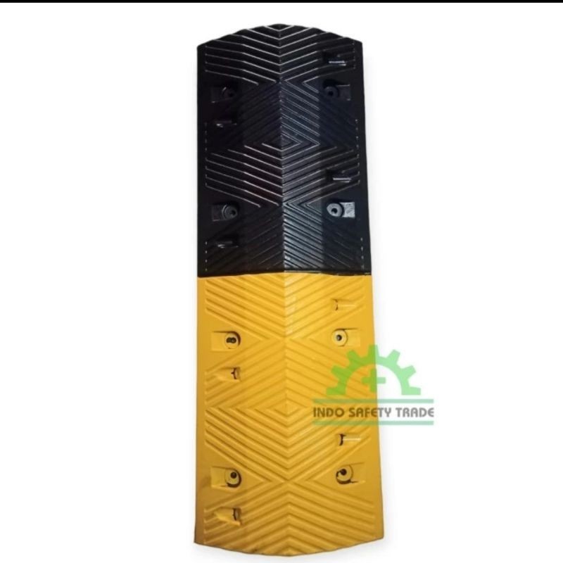 Rubber Speedhump Polisi Tidur Karet tinggi 7cm - Tanpa Baut