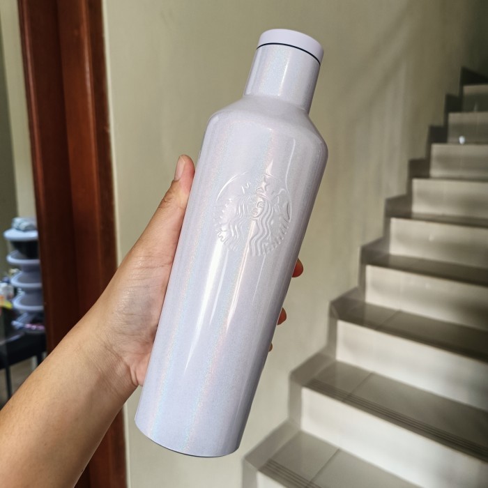 STARBUCKS X CORKCICLE PURPLE IRIDESCENT TUMBLER