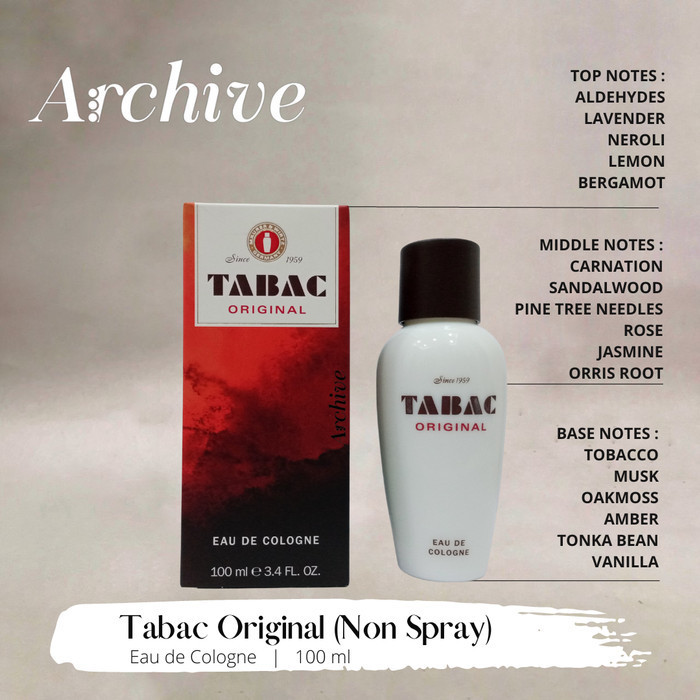 Diskon Parfum Original Tabac Original Edc 100Ml (Non Spray)
