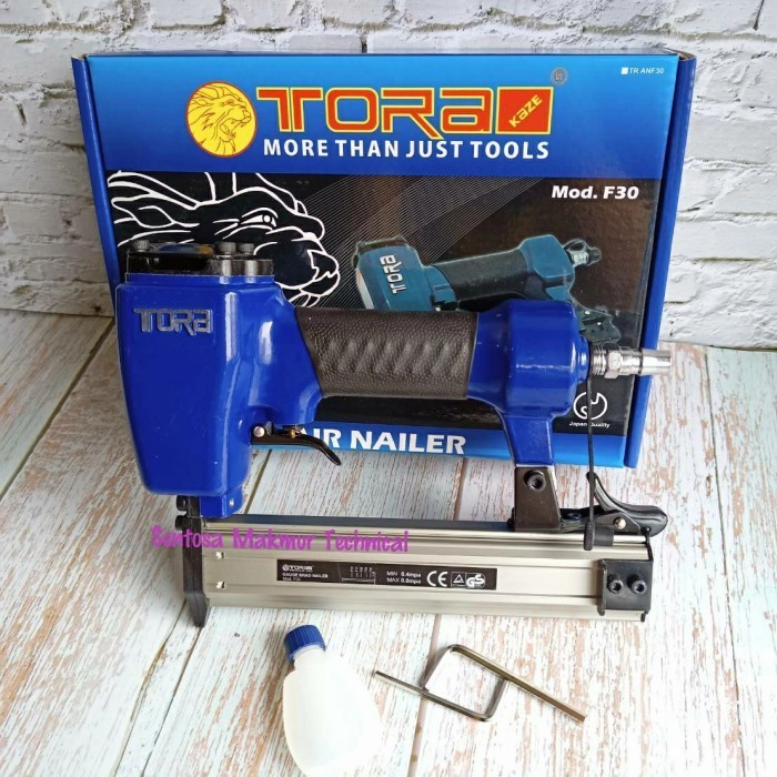 

TORA TR ANF30 Staples Stapler Air Nailer Gun Tembak Paku I Angin F30