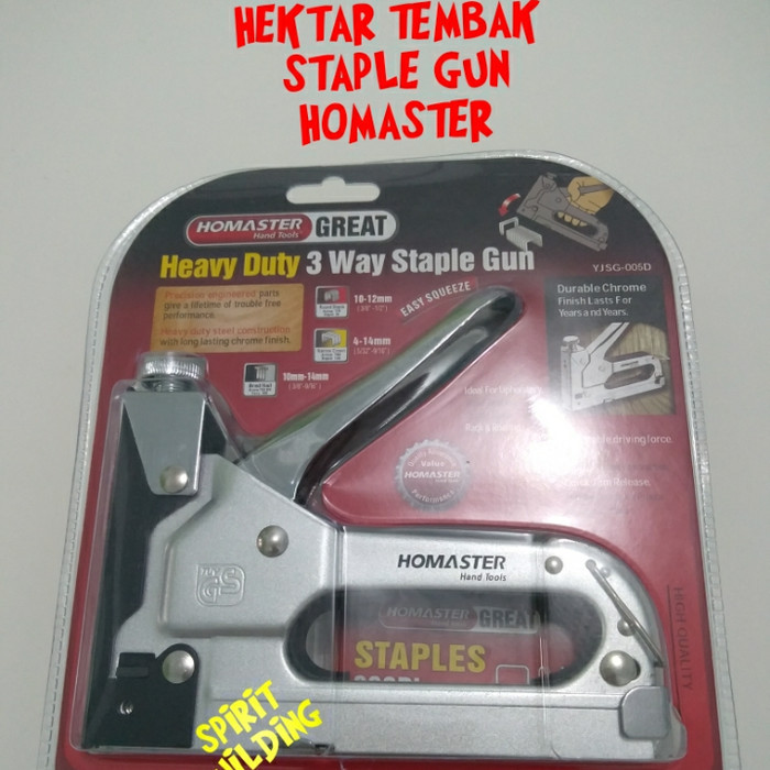

BEBAS ONGKIR - GUN HEKTAR TEMBAK GUN TACKER STAPLER HOMASTER