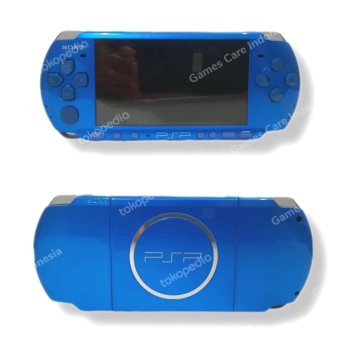 Sony Psp Slim 3006 Blue Mc 128Gb Full Game Premium
