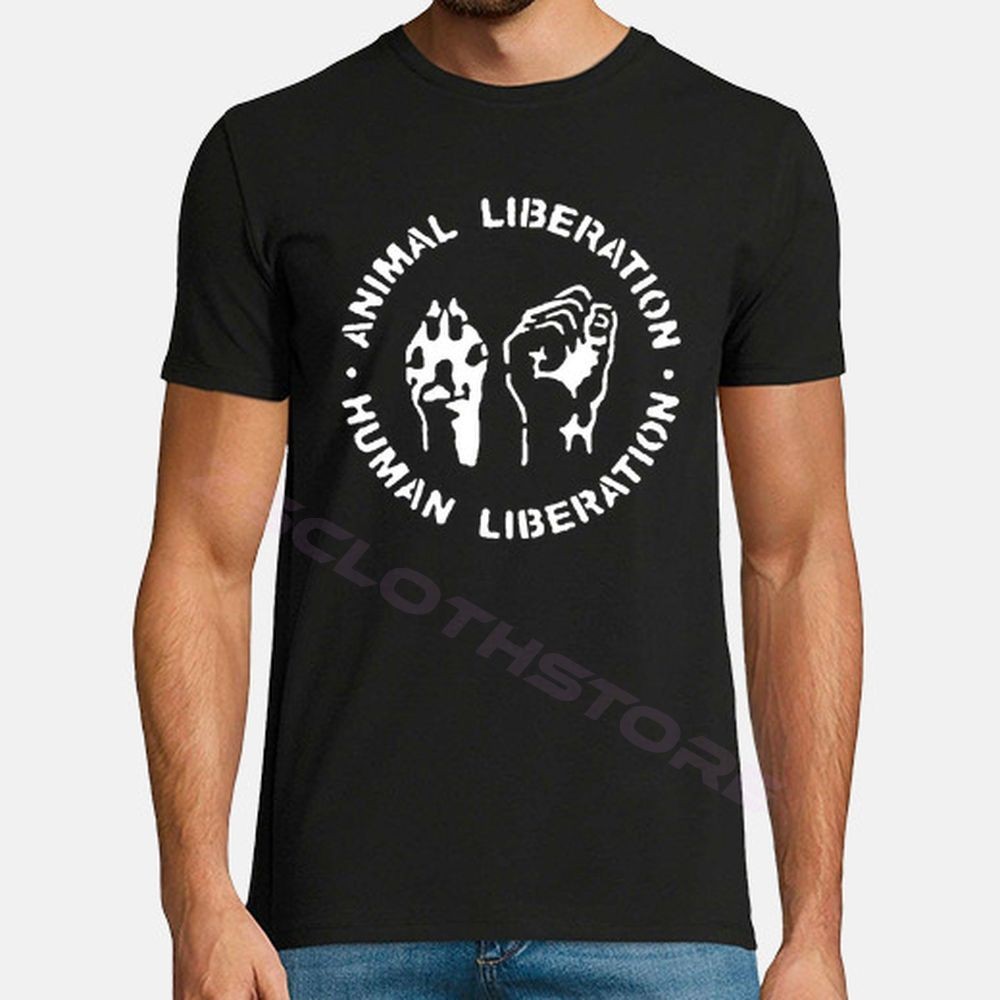Kaos Custom Popular Animal Liberation, Human Liberation 5816