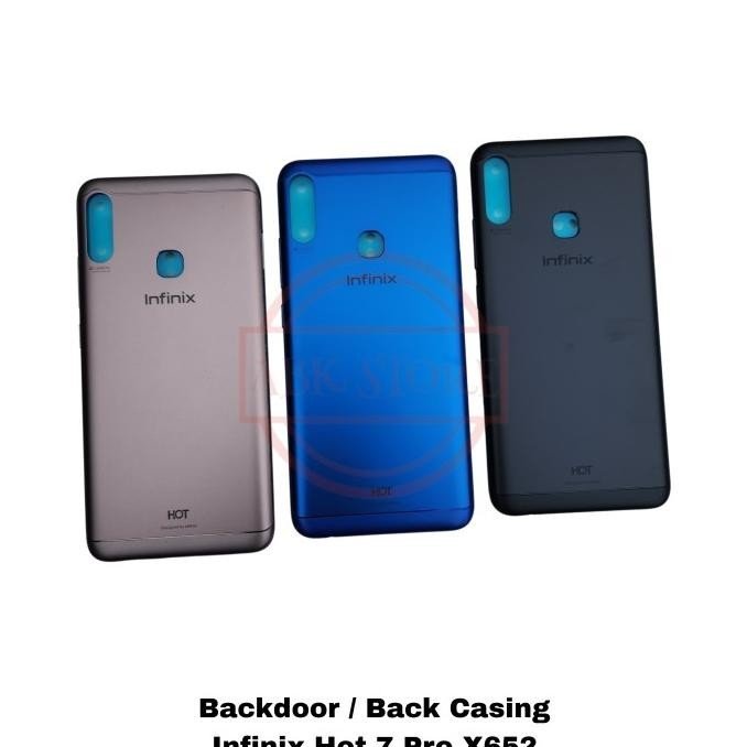 Flash Sale - TUTUP BELAKANG BACKDOOR BACKCOVER BACK CASING INFINIX 7 PRO 