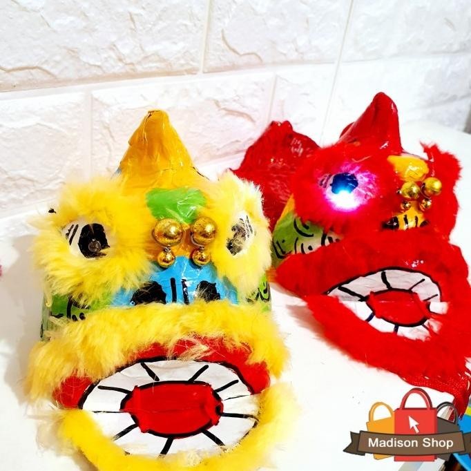 

New Barongsai Gantungan Mobil Kepala Barongsay Naga Dekorasi Hampers Imlek Limited Edition