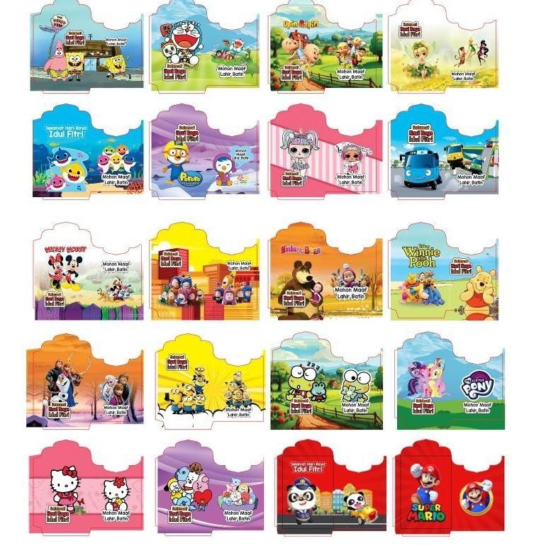 

Promo Akhir Tahun Paket Hemat 1Kg Amplop Lebaran Medium Karakter Murah