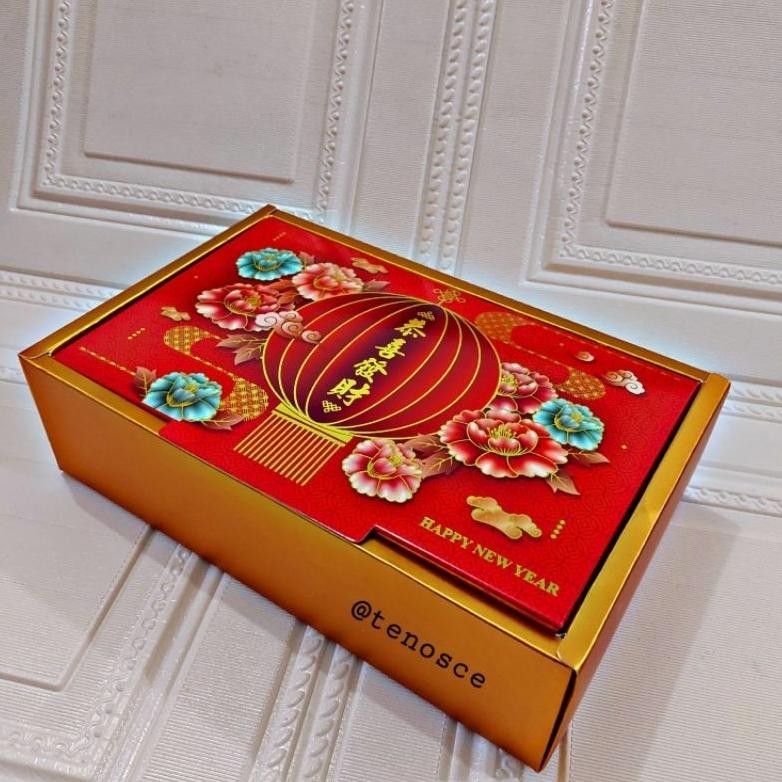 

Terlaris Kotak Dus Box 3 Hardtop 901 Hampers Parcel Toples Kue Kering 350Gr Imlek Konien Sincia Red Kuai Le Lampion Cod