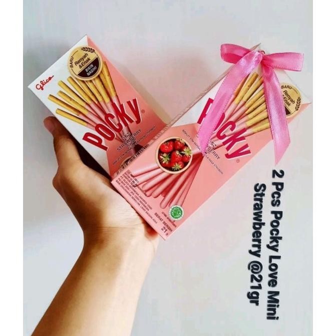 Flash Sale Pocky Love 21Gr (4Pcs) - Pocky Love Viral - Kado Valentine Cod
