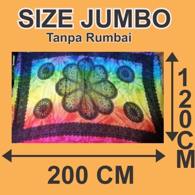 Trend - Kain / Sarong Pantai Bali Halus ( Lukis ) JUMBO 200x120 cm ,.