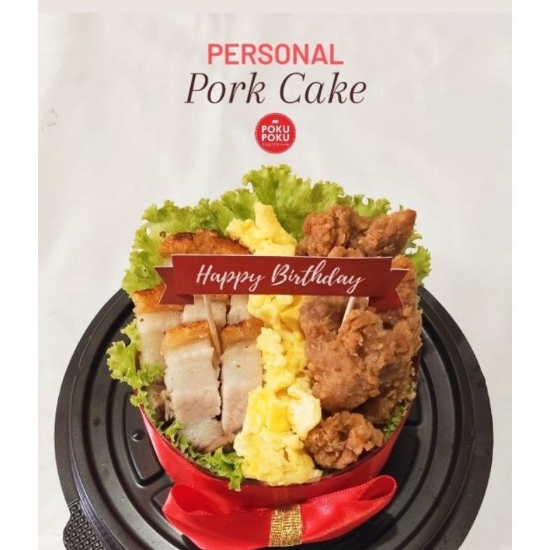 

Termurah Pork Cake Personal By Poku Poku - Birthday Imlek Cny New Year Food Hampers Hadiah Gift Sale