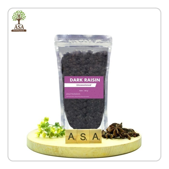 

Ready - Dark Raisin / Kismis Hitam 500 Gram
