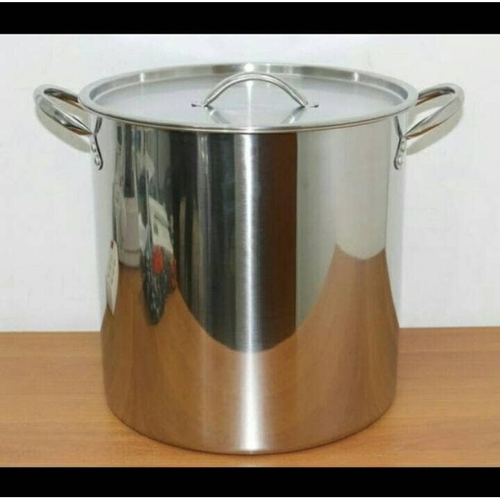 Panci Tong Air 30 Liter Stainless Bisa Utk Masak Rebus Tempat Dandang