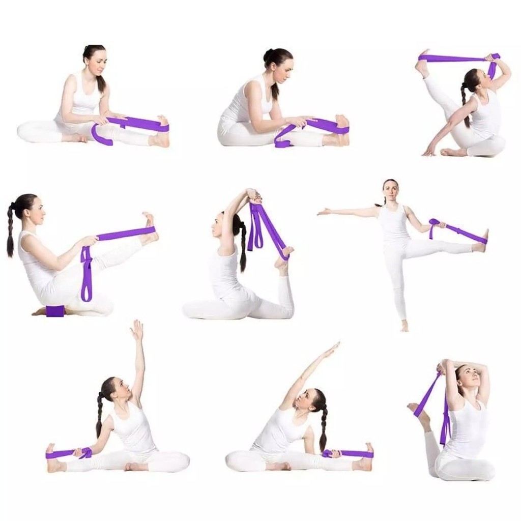 Yoga Belt / Belt Yoga / Strap Yoga / Strap Yoga Murah/ Belt Strap Yoga Murah / Sabuk Yoga Strap Yoga